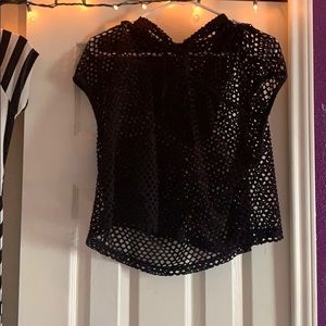 Netted Crop top.